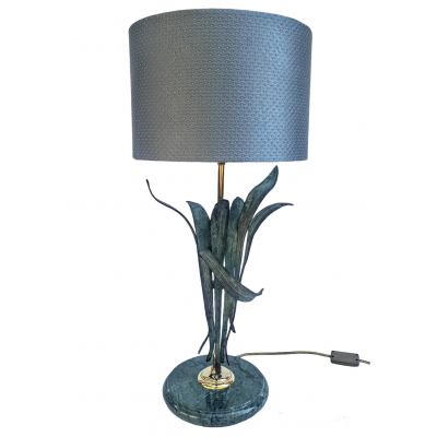 Lampa z liśćmi w stylu Maison Jansen